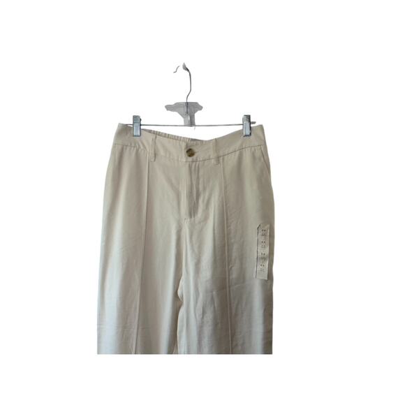 A New Day Cream Slim Fit Ankle Cuffed Pants Slacks Women's Size 8 New - Picture 5 of 9